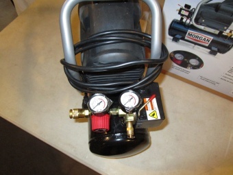 lot 20 image: Morgan Air Compressor - 3 Gallon
