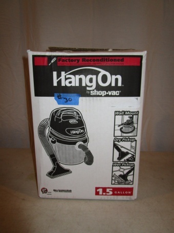 lot 30 image: Shop-vac 1.5 gallon