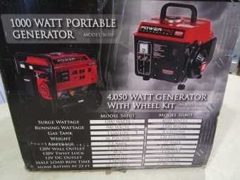 lot 61 image: Generator - 1000 watt