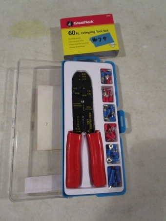 lot 79 image: Great Neck 60 pc Crimping Set