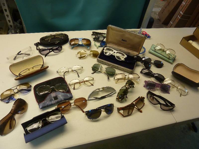 Sunglasses, Antique Eyeglasses and Goggles