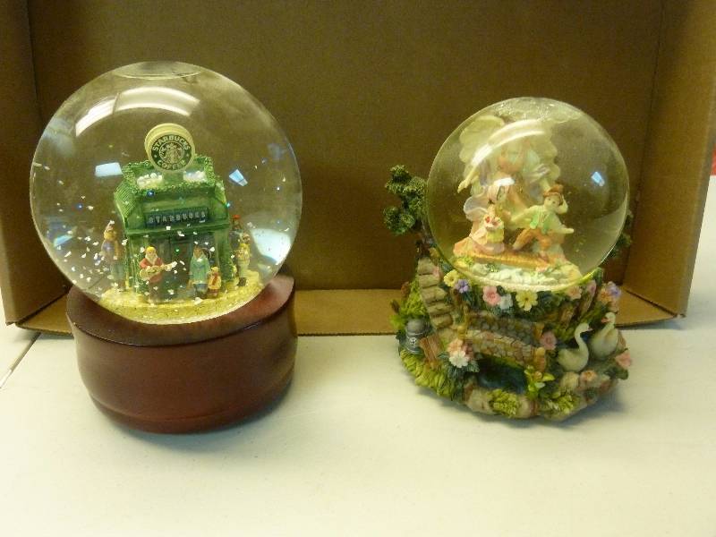 Musical Water Globes