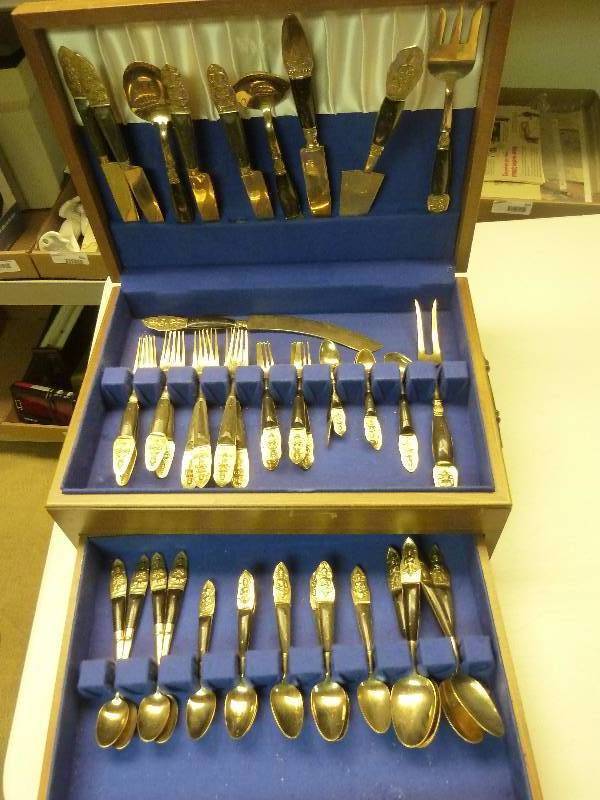 Vintage Silverware Set