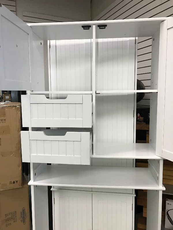 White Shelf Cabinet,