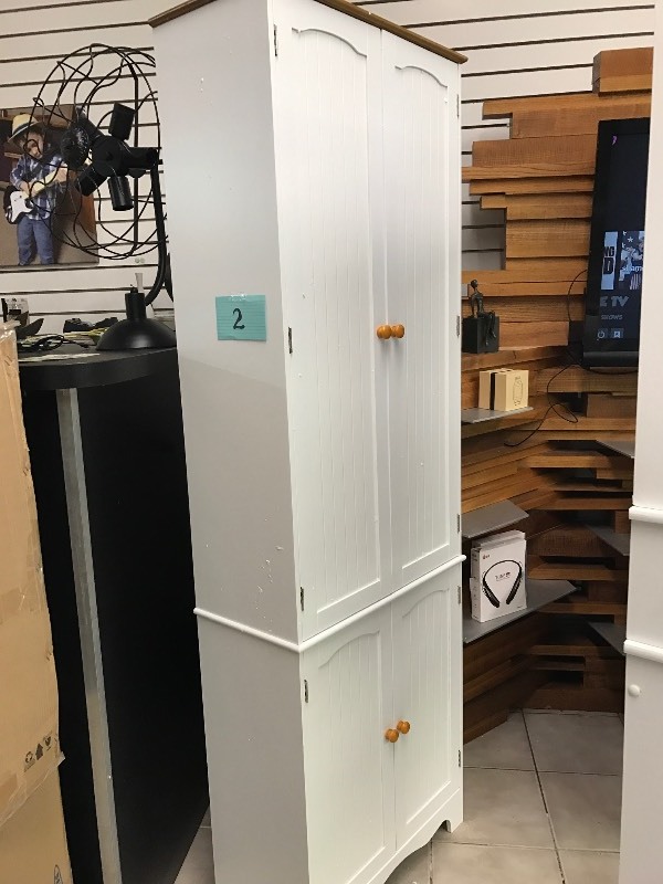 White Storage Cabinet