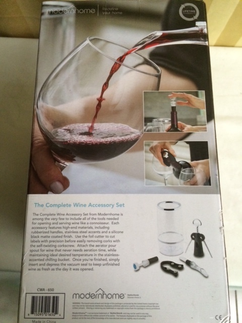 2x unit wine set