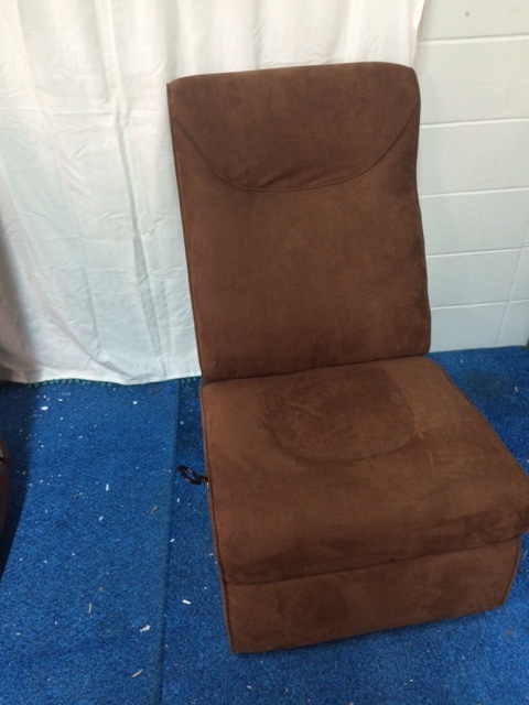 Mocha Brown Rocking Recliner Chair