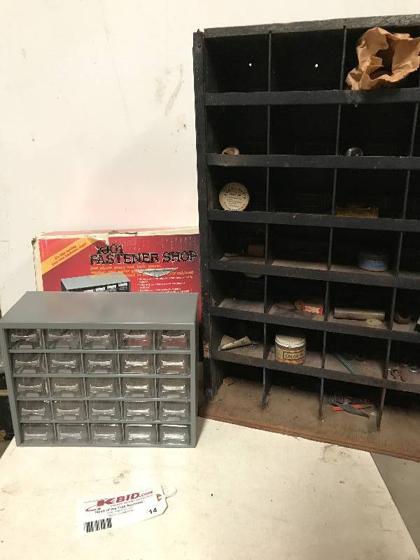 Hardware Storage bins