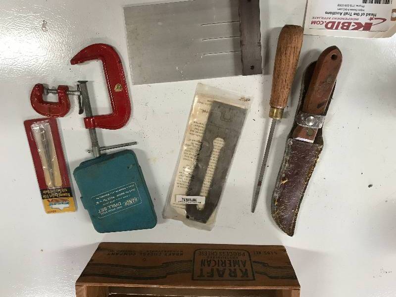 Variety of tools, jigs and clamps