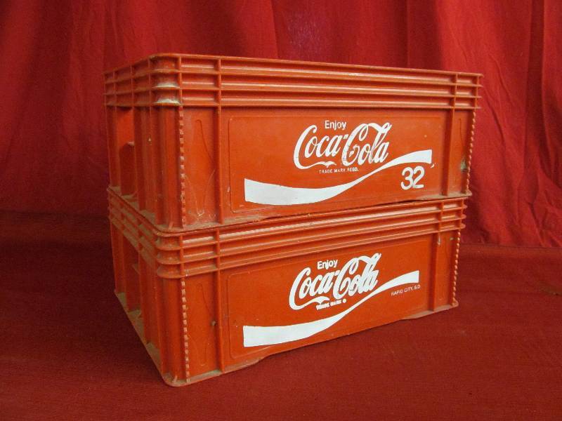 lot 29 image: Coca Cola crates