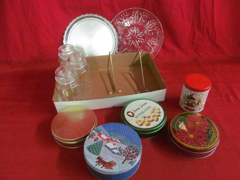lot 111 image: tins