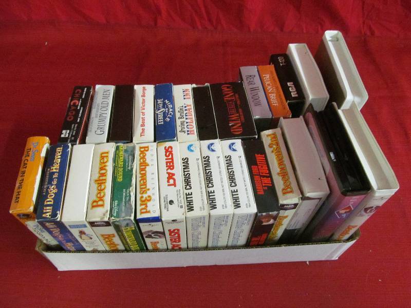 lot 127 image: VHs movies