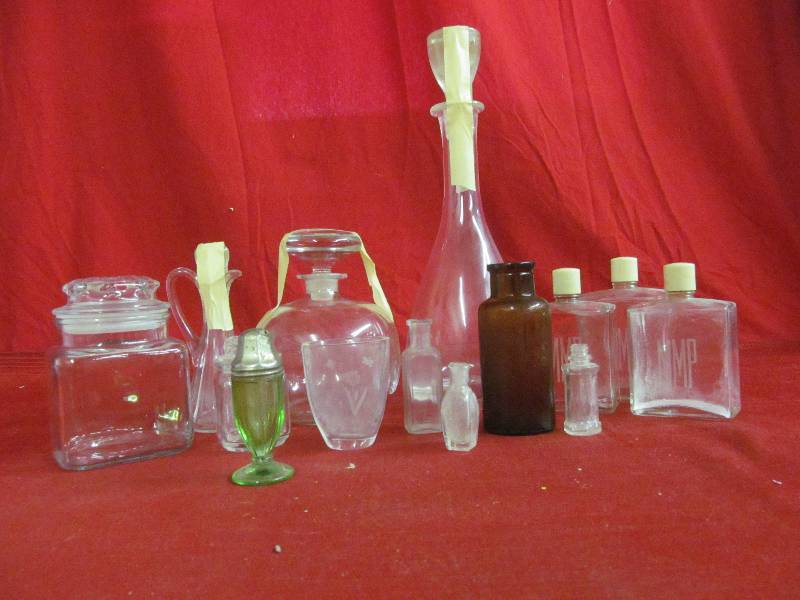 lot 137 image: vintage bottles