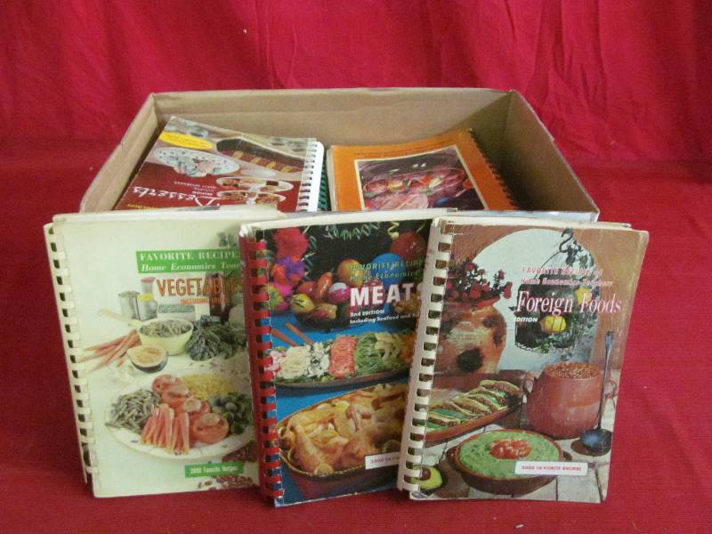 lot 153 image: cook books