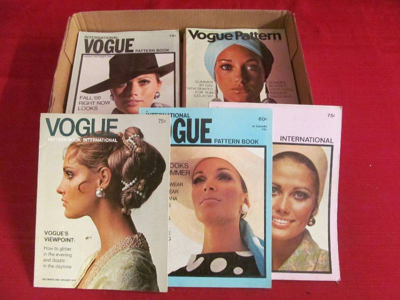 lot 154 image: vintage pattern books