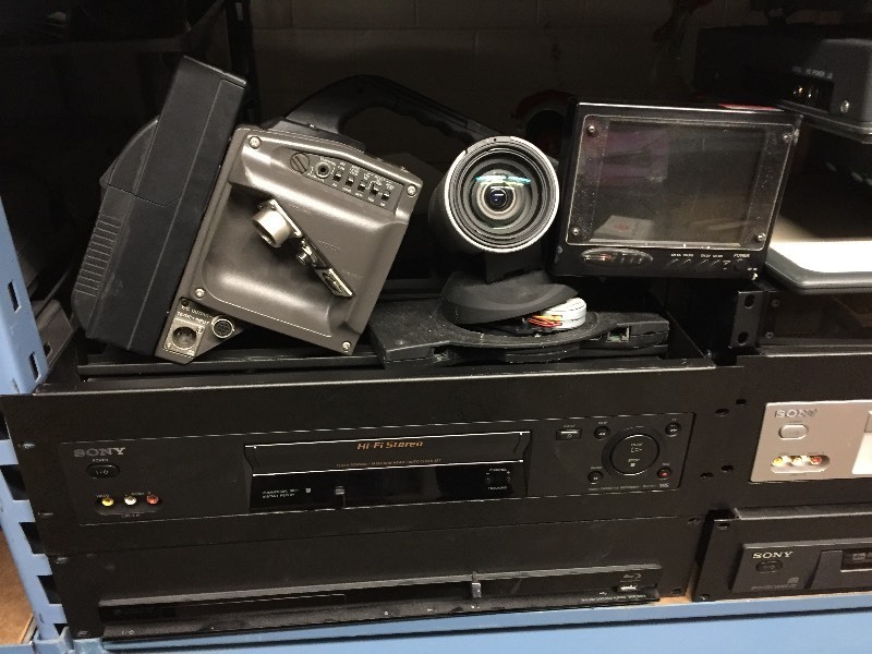 lot 62 image: HUGE LOT  8 Shelf of Miscellaneous Pro Audio  Video & Control PartsRepair
