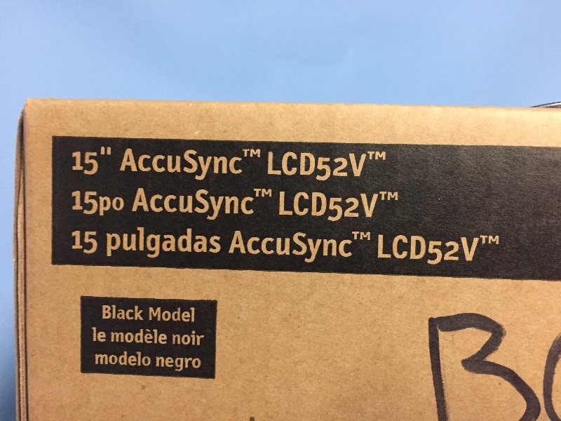 lot 54 image: New in Box  NEC AccuSync 15 Computer MonitorDisplay