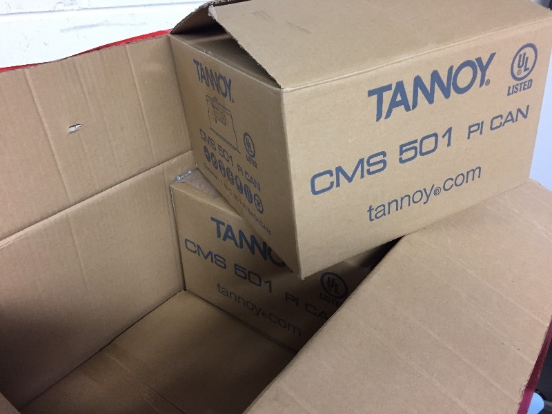 lot 78 image: Lot of Miscellaneous Tannoy Pro Audio Speakers and Accessories