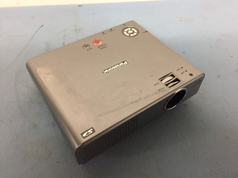 lot 80 image: Panasonic LCD ComputerVideoMulti-Media Home Theater Projector