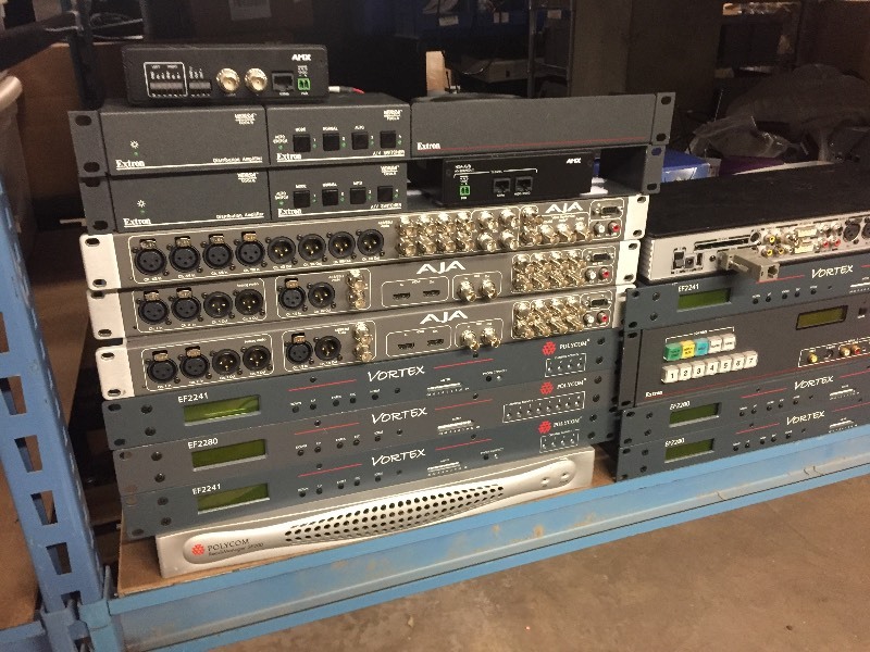 lot 26 image: Huge Lot of Miscellaneous Audio, Video and AV ControlRoutingSwitching Equipment