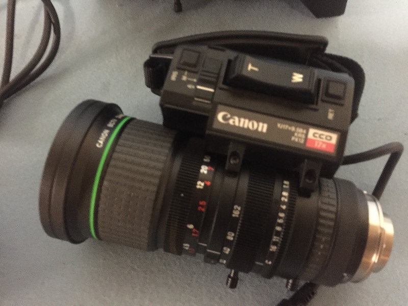 lot 89 image: Lot of Four (4) Professional Video Camera Canon & Fujinon ENG Zoom & Focus Lenses