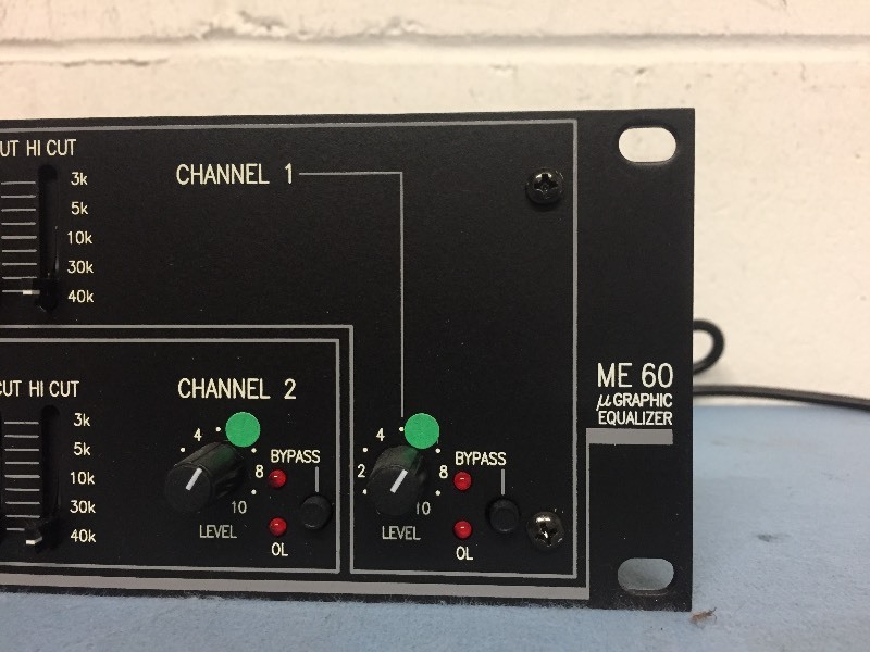 lot 82 image: Rane ME60 Professional Audio Equalizer  EQ