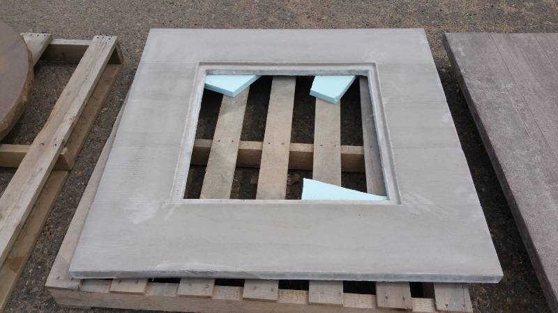 Concrete Barnwood Design Table Top