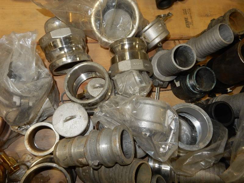 lot 24 image: Lot of Stainless steel and Plastic Fittings and connectors