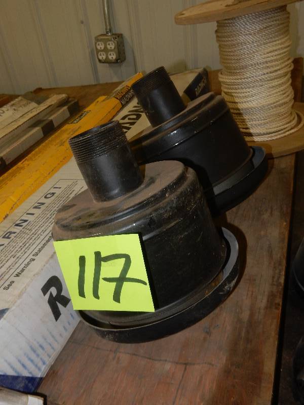 lot 117 image: 2 Vent caps