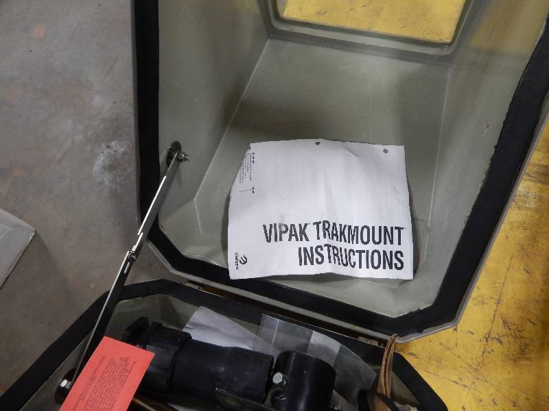 lot 141 image: VIPAK Trackmount Enclosure  Looks like a heater, but not sure if it is complete