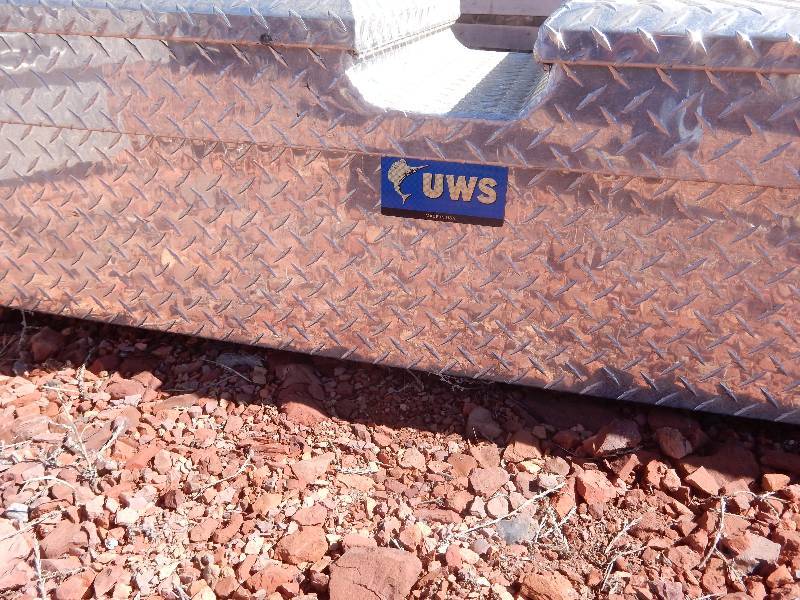 lot 174 image: UWS Pickup Galvanized Tool Box..
