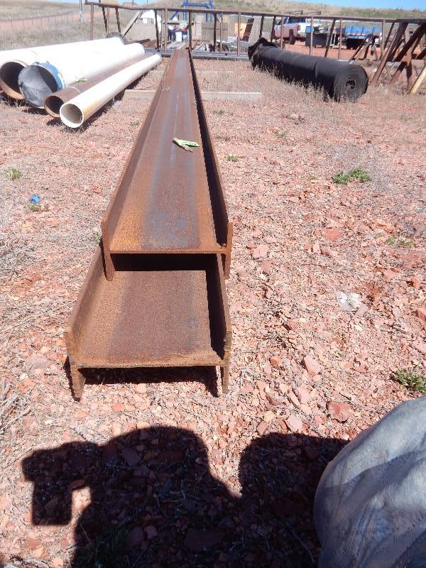 lot 234 image: 2, 32 12 ft Steel Beams