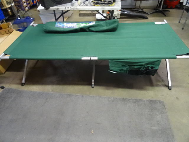 lot 57 image: King camper 7 super size camp cot ...