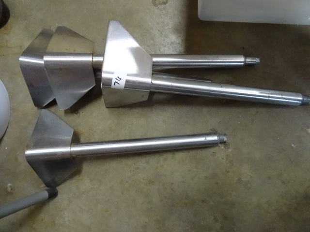 lot 74 image: Set of 4 Stainless legs. For restau...