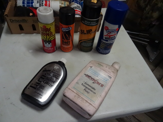 lot 148 image: Misc outboard motor oils and fogger...