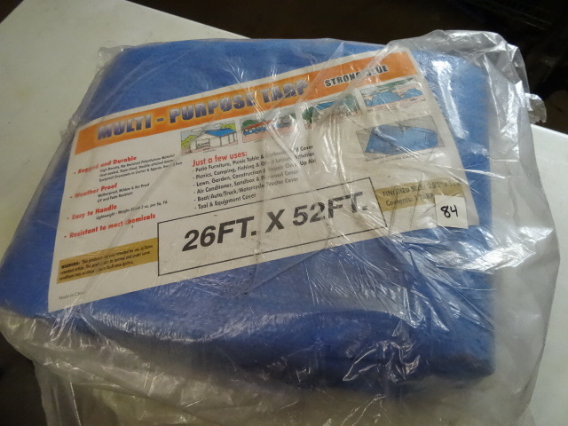 lot 171 image: 26 x 52 multi purpose tarp. Strong ...