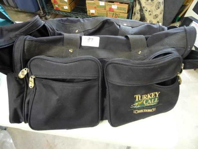 lot 187 image: NWTF duffle bag...