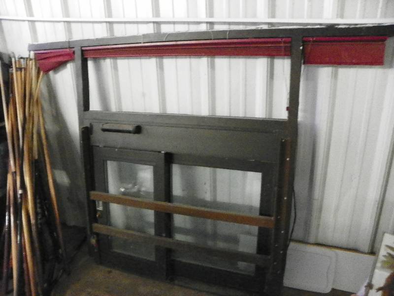 Sliding Window For A Drive Through Approx 57 Tall X 49 Wide Sliding Window Is 19 X 31 Captain T S Diner Bar Business Liquidation Auction Lisbon Nd K Bid