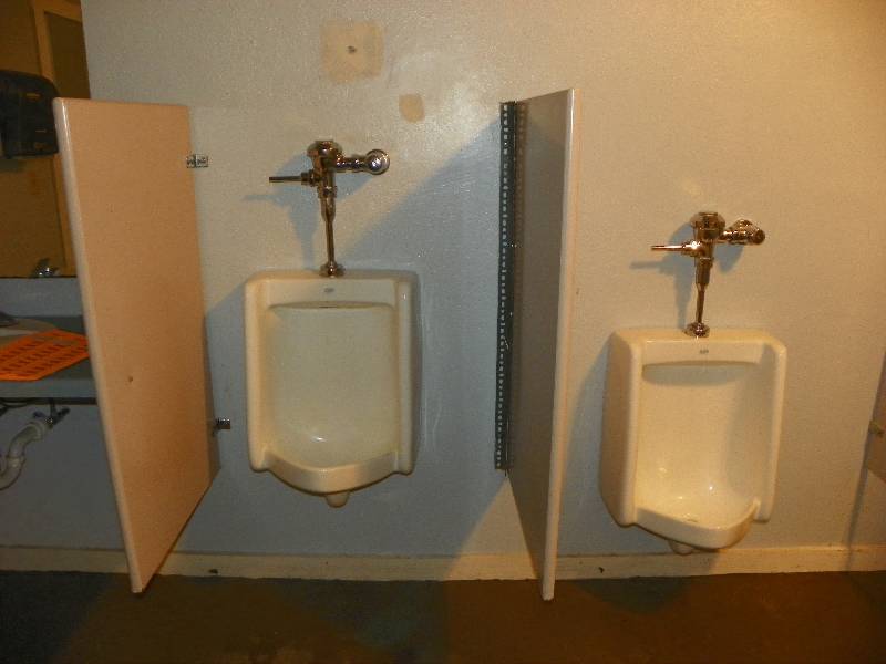 lot 152 image: Both urinals, must be removed
