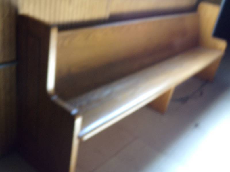 lot 189 image: Church Pew bench