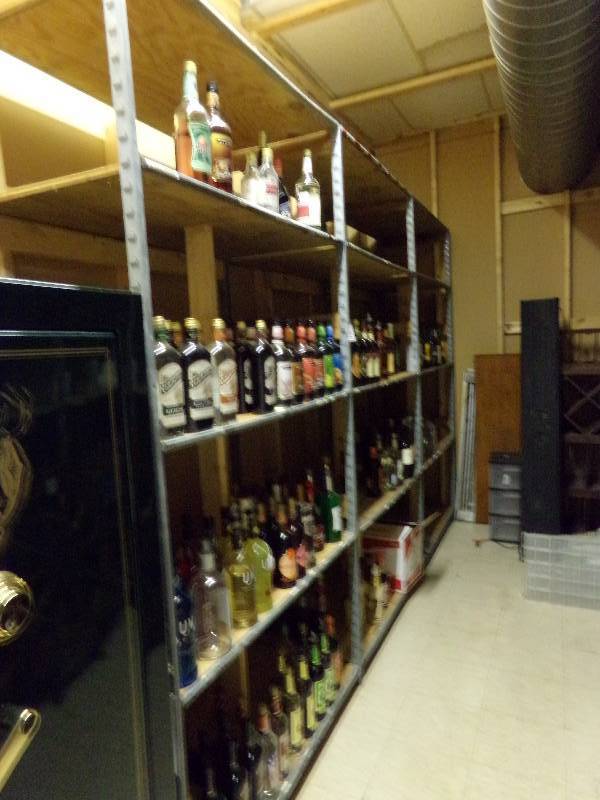 lot 194 image: 12 long x 8 tall x 24 deep shelving, CONTENTS NOT INCLUDED