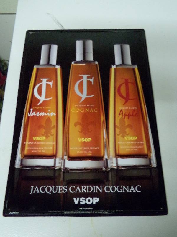 lot 201 image: Jacques Cardin Cognac bar sign