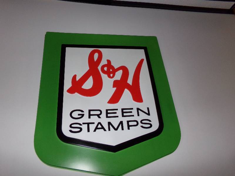 lot 253 image: S & H Green Stamps sign
