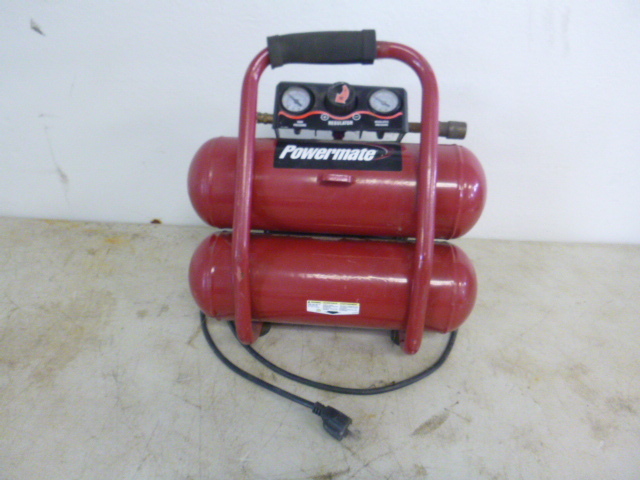 lot 77 image: Powermate Air Compressor