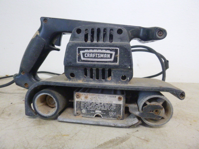 lot 82 image: Craftsman Belt Sander