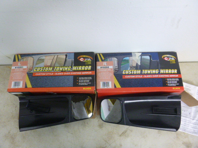 lot 97 image: 2 CPA Custom Towing Mirrors