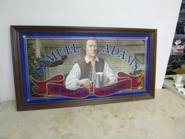 lot 117 image: Samuel Adams Mirror