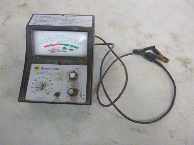 lot 120 image: Napa Battery Tester