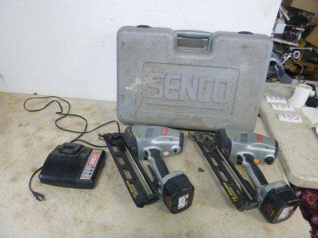 lot 133 image: 2 Senco Air Free 31 Cordless Nailers
