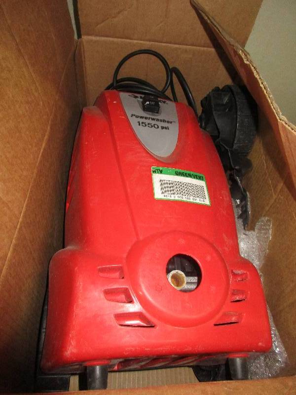2 - 1550 PSI Husky pressure washers